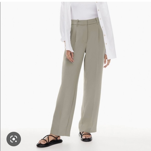Aritzia Pants - Effortless Pant Basalt Grey